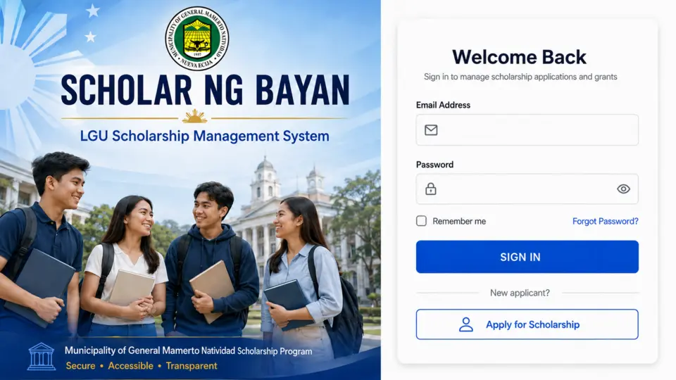 Scholar ng Bayan interface preview